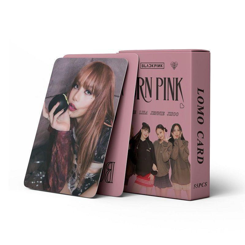 [PRE-ORDER] BLACKPINK Born Pink WT lomocards (55pcs)