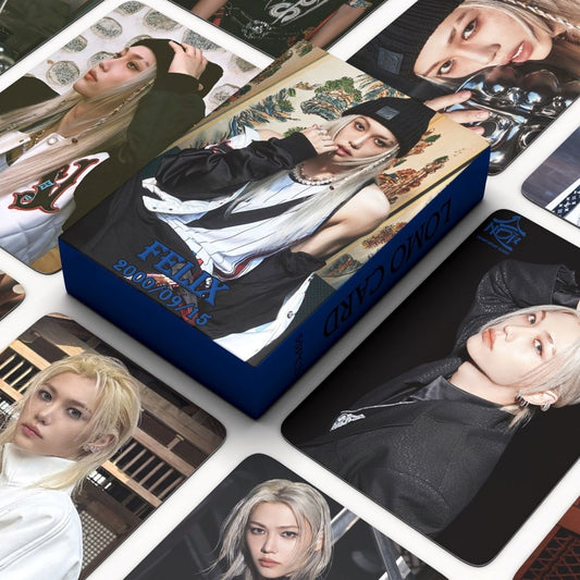 [PRE-ORDER] Stray Kids Felix HOP lomocards (55pcs)