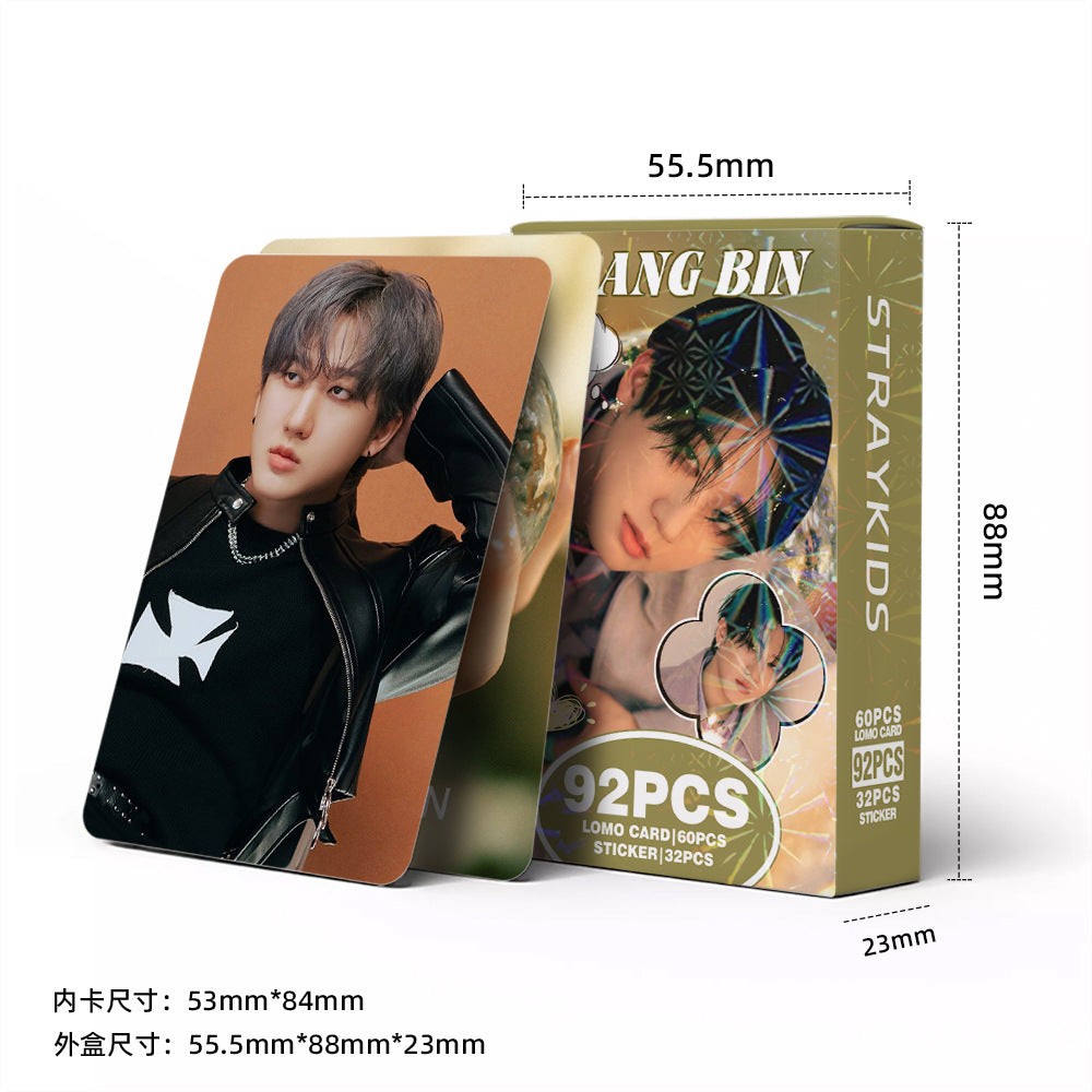 [PRE-ORDER] STRAY KIDS MEMBERS 'Hollow' lomocards (92pcs)