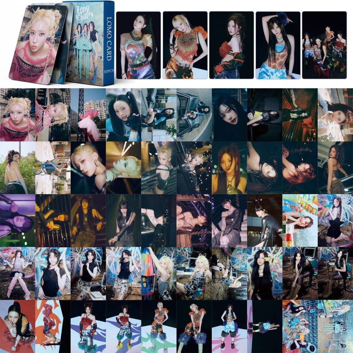 [PRE-ORDER] AESPA 'SUPERNOVA' lomocards (55pcs)