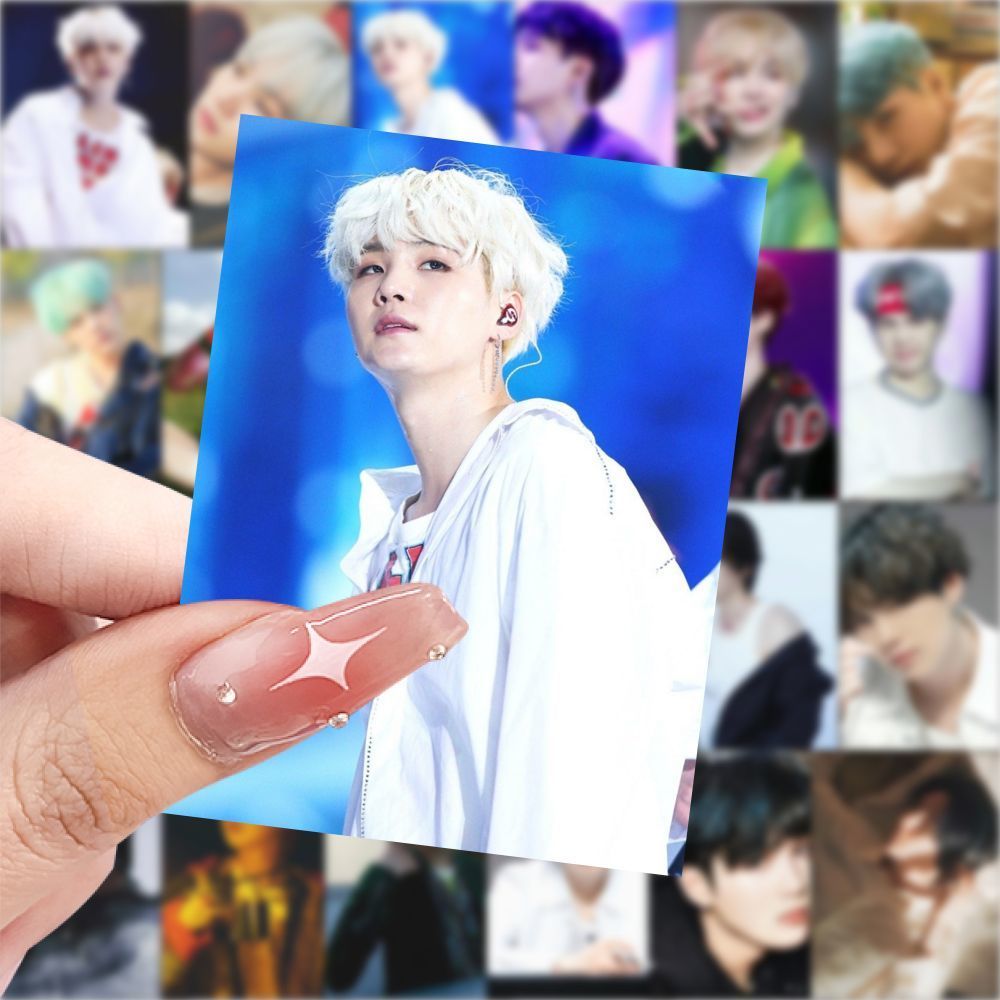 [Në Gjendje] BTS Suga Waterproof Stickers (63 pcs)