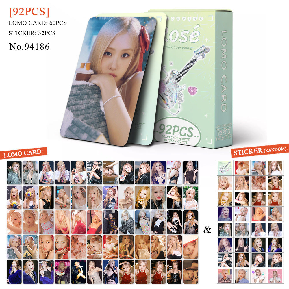 [BULK PRE-ORDER] Set of 5 ALL GIRL GROUPS Lomocard Packs (92pc)