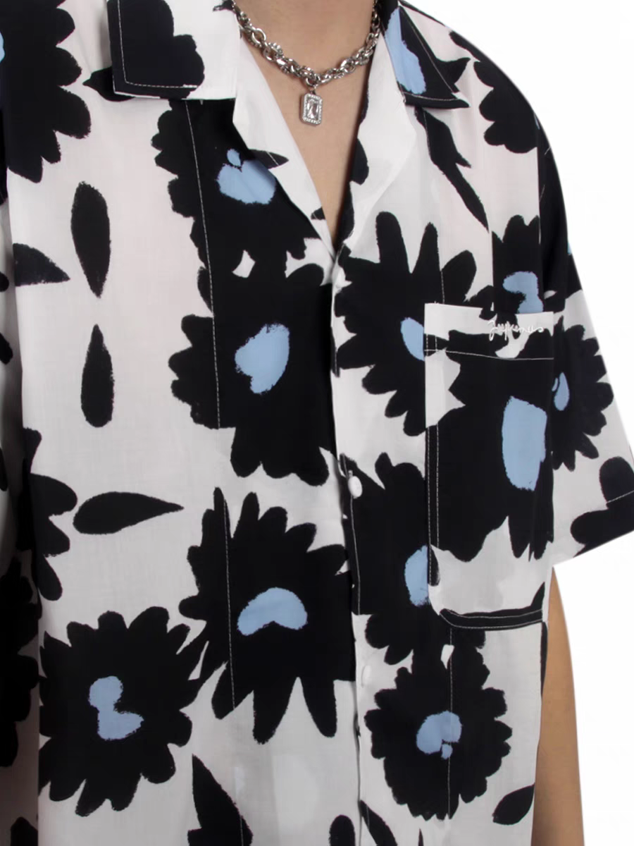 [PRE-ORDER] Bangtan Closet: Taehyung's Hawaiian Style Floral Shirt