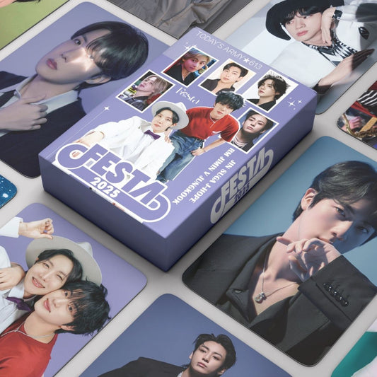 [PRE-ORDER] BTS '2025 FESTA' lomocards (55pcs)