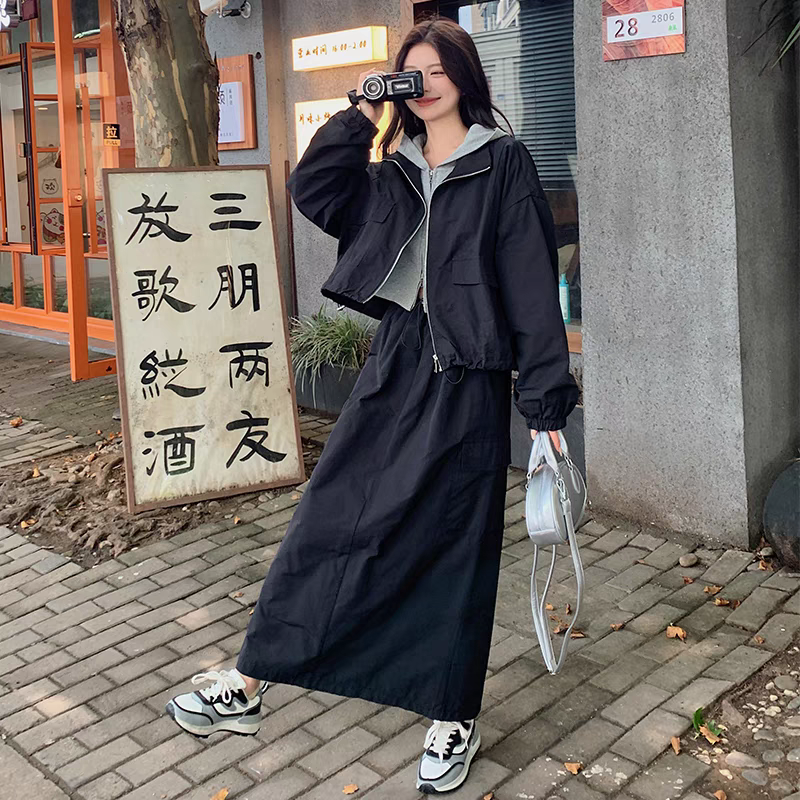 [PRE-ORDER] Korean High-End Workwear Suit Two-Piece (Jacket + Skirt)