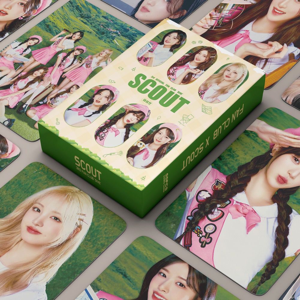 [PRE-ORDER] Ive fanclub 'Dive' scout lomocards (55pcs)