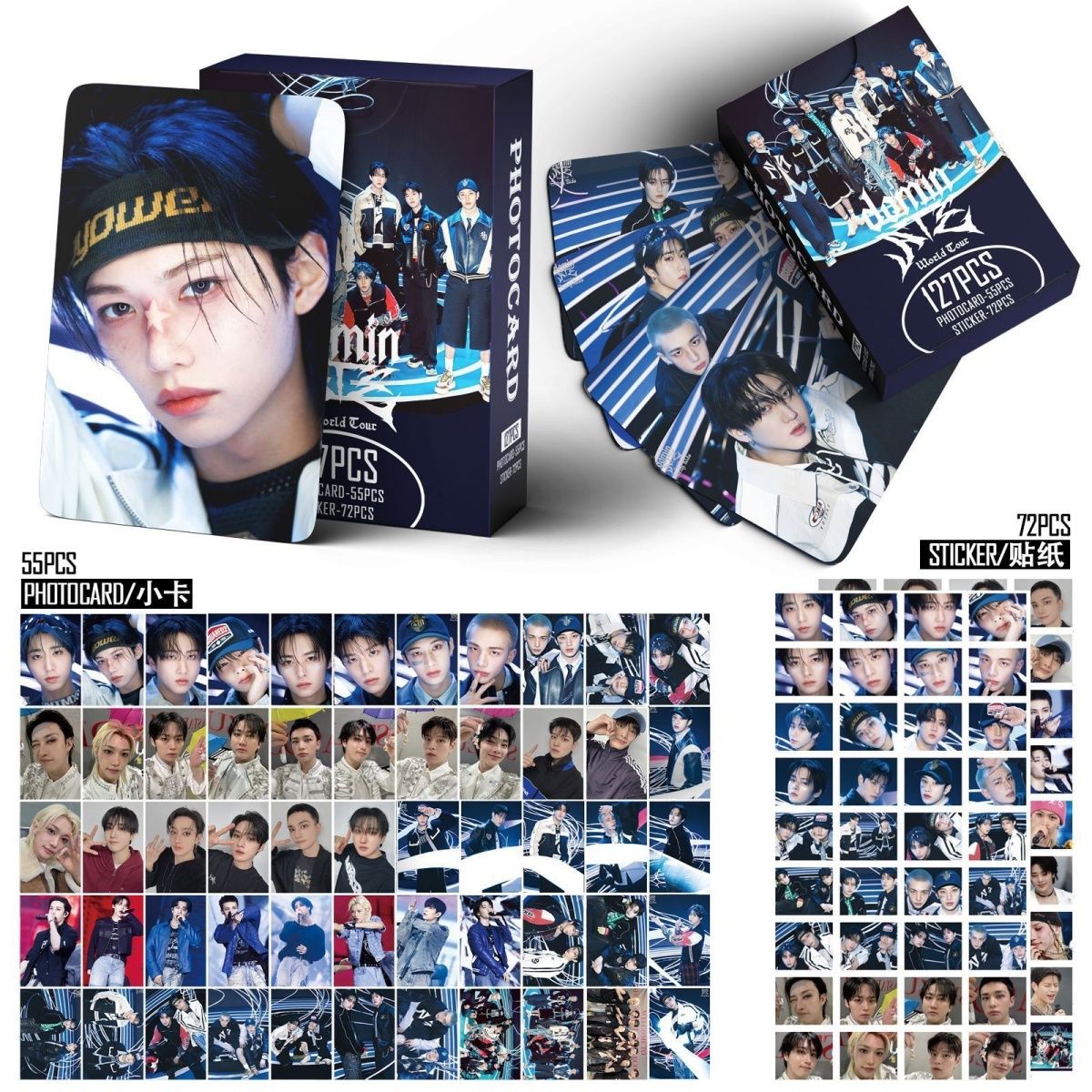 [PRE-ORDER] STRAY KIDS 'Dominate' lomocards (127pcs)