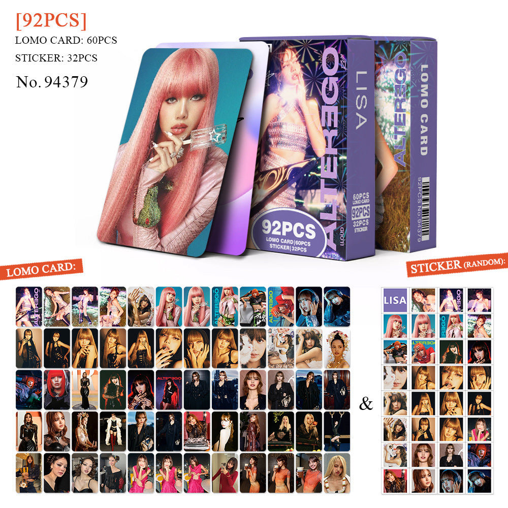 [BULK PRE-ORDER] Set of 5 ALL GIRL GROUPS Lomocard Packs (92pc)