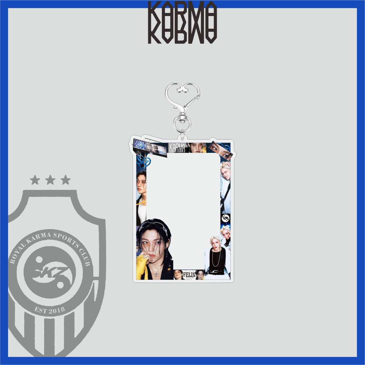 [PRE-ORDER] STRAY KIDS 'Karma' Acrylic Photocard Holder