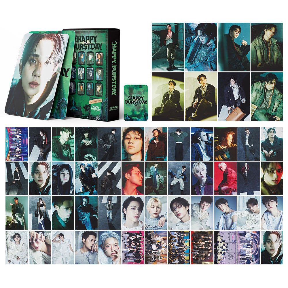 [PRE-ORDER] SEVENTEEN 'Happy Burstday' lomocards (55pcs)