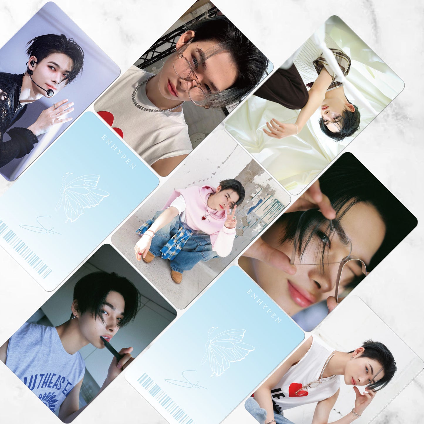 [Në Gjendje] ENHYPEN 2 new lomocards (55pcs)