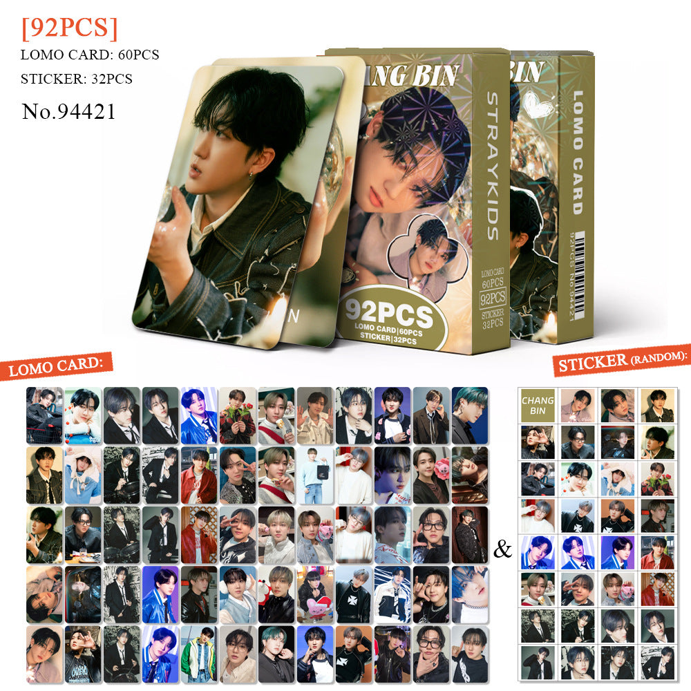 [PRE-ORDER] STRAY KIDS MEMBERS 'Hollow' lomocards (92pcs)
