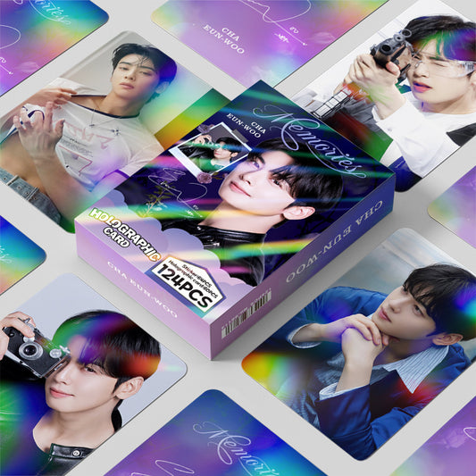 [PRE-ORDER] ASTRO ChA EUN-WOO holographic lomocards (124pcs)