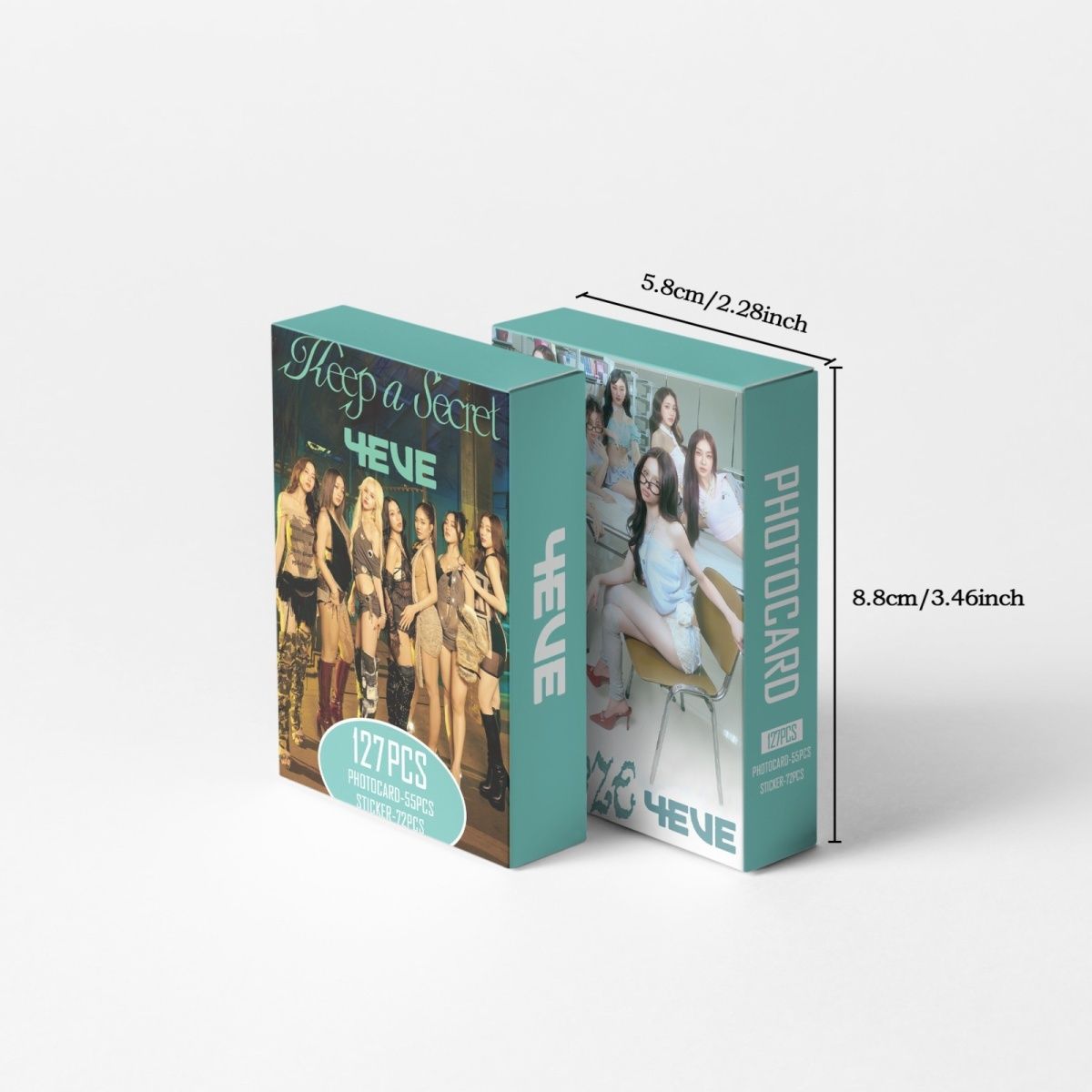 [PRE-ORDER] 4EVE 'GLOW' lomocards (127pcs)