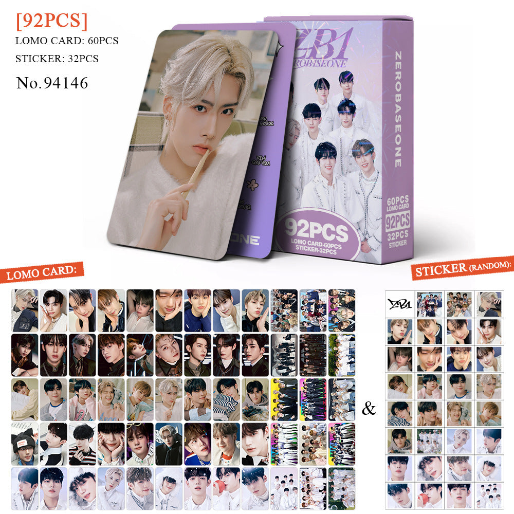 [BULK PRE-ORDER] Set of 5 From ALL BOY GROUPS Lomocard Packs (92pc)