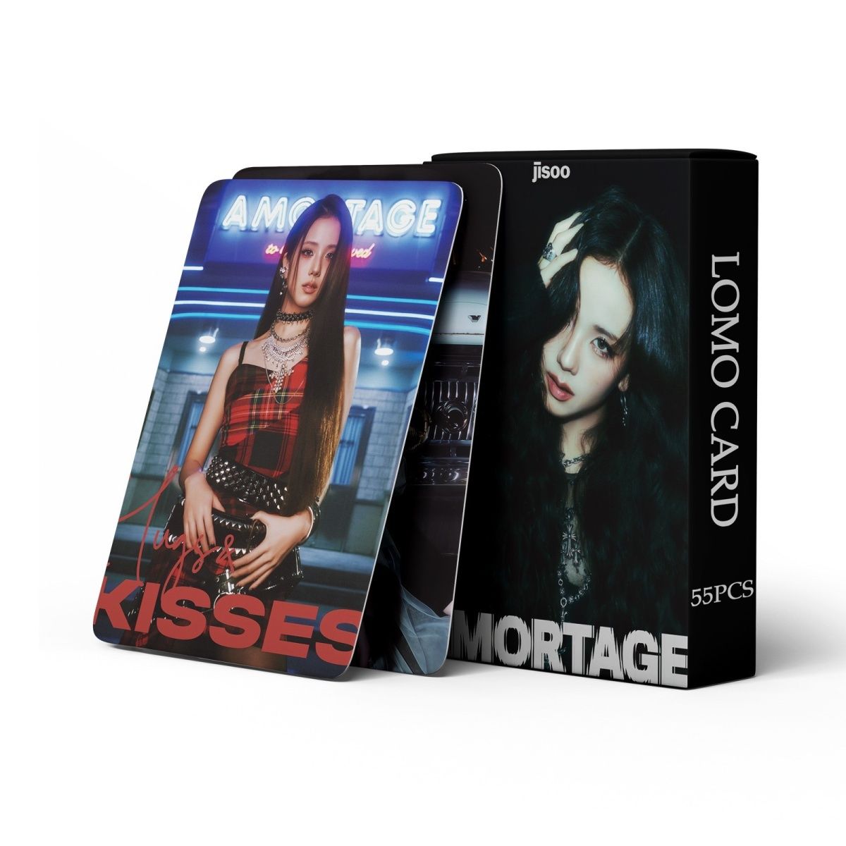[PRE-ORDER] JISOO Lights Love Action lomocards (55pcs)