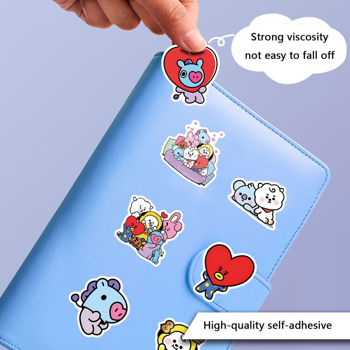 [PRE-ORDER] BT21 stickers SET ver.2 (55pcs)
