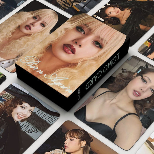 [PRE-ORDER] BLACKPINK Lisa BORN AGAIN lomocards (55pcs)