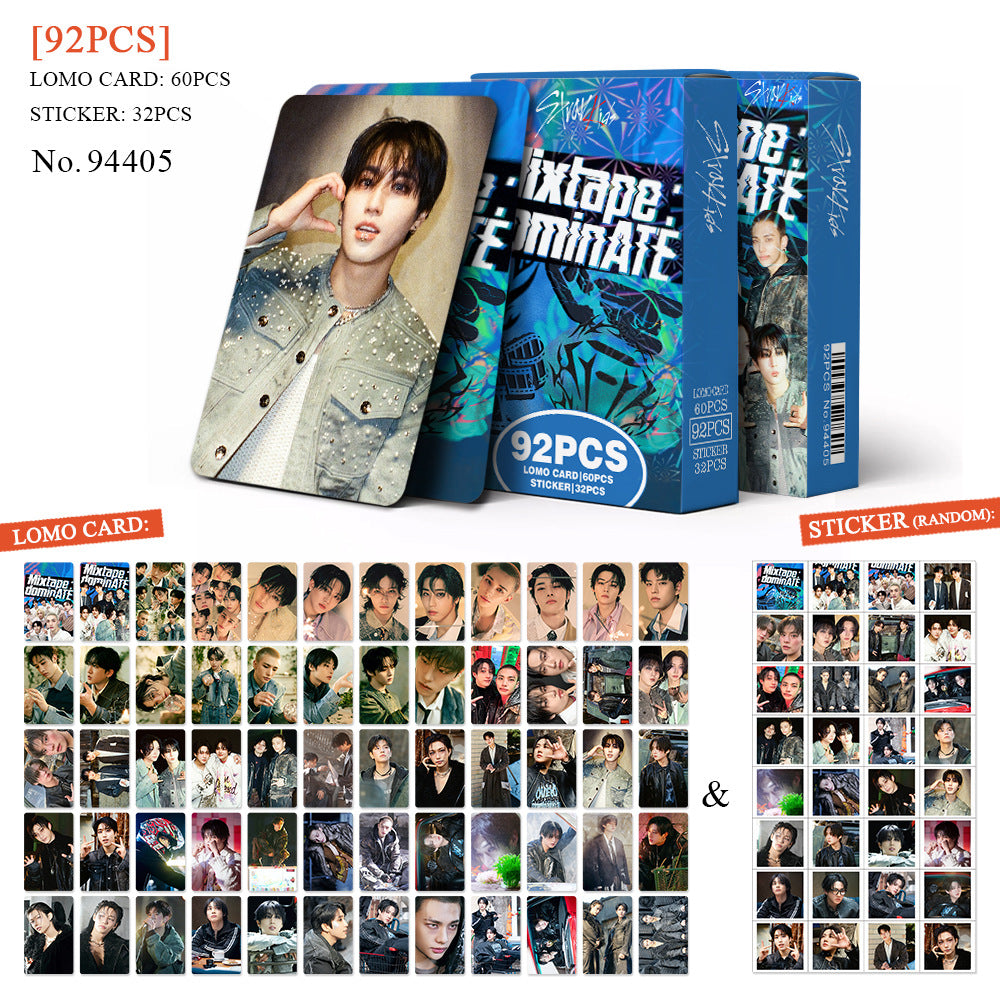 [BULK PRE-ORDER] Set of 5 From ALL BOY GROUPS Lomocard Packs (92pc)