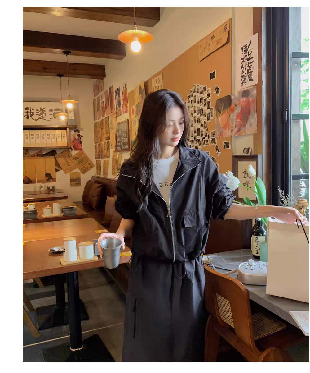 [PRE-ORDER] Korean High-End Workwear Suit Two-Piece (Jacket + Skirt)