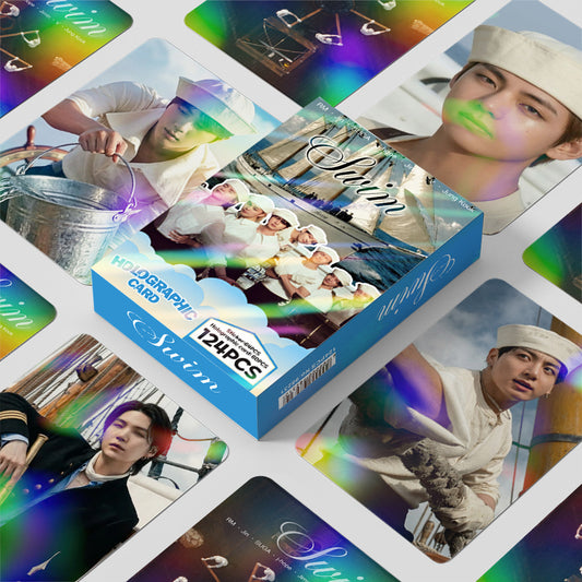 [Në Gjendje] BTS SWIM holographic lomocards (124pcs)