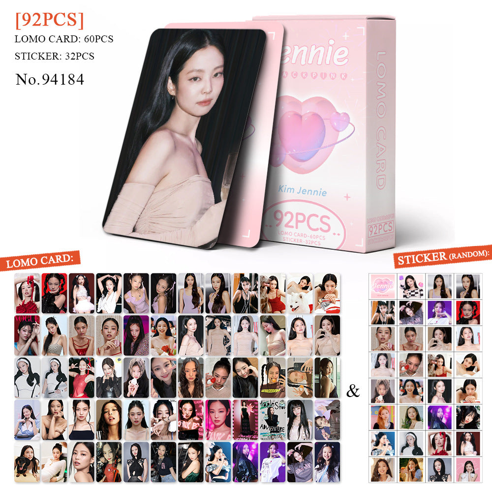 [BULK PRE-ORDER] Set of 5 ALL GIRL GROUPS Lomocard Packs (92pc)