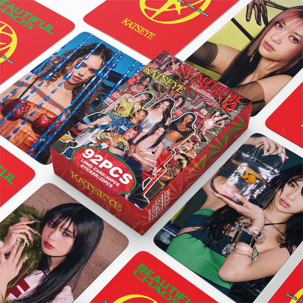 [Në Gjendje] KATSEYE 'Beautiful Chaos' lomocards (92pcs)
