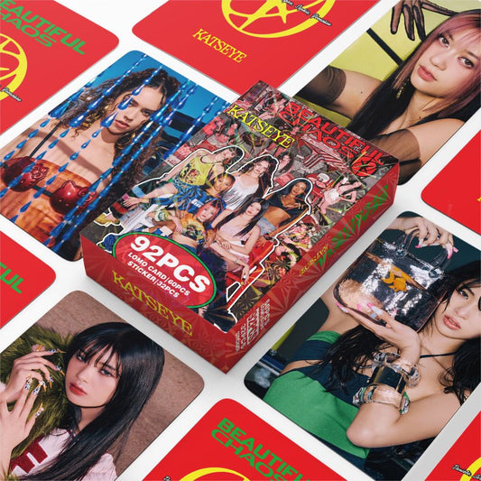 [Në Gjendje] KATSEYE 'Beautiful Chaos' lomocards (92pcs)