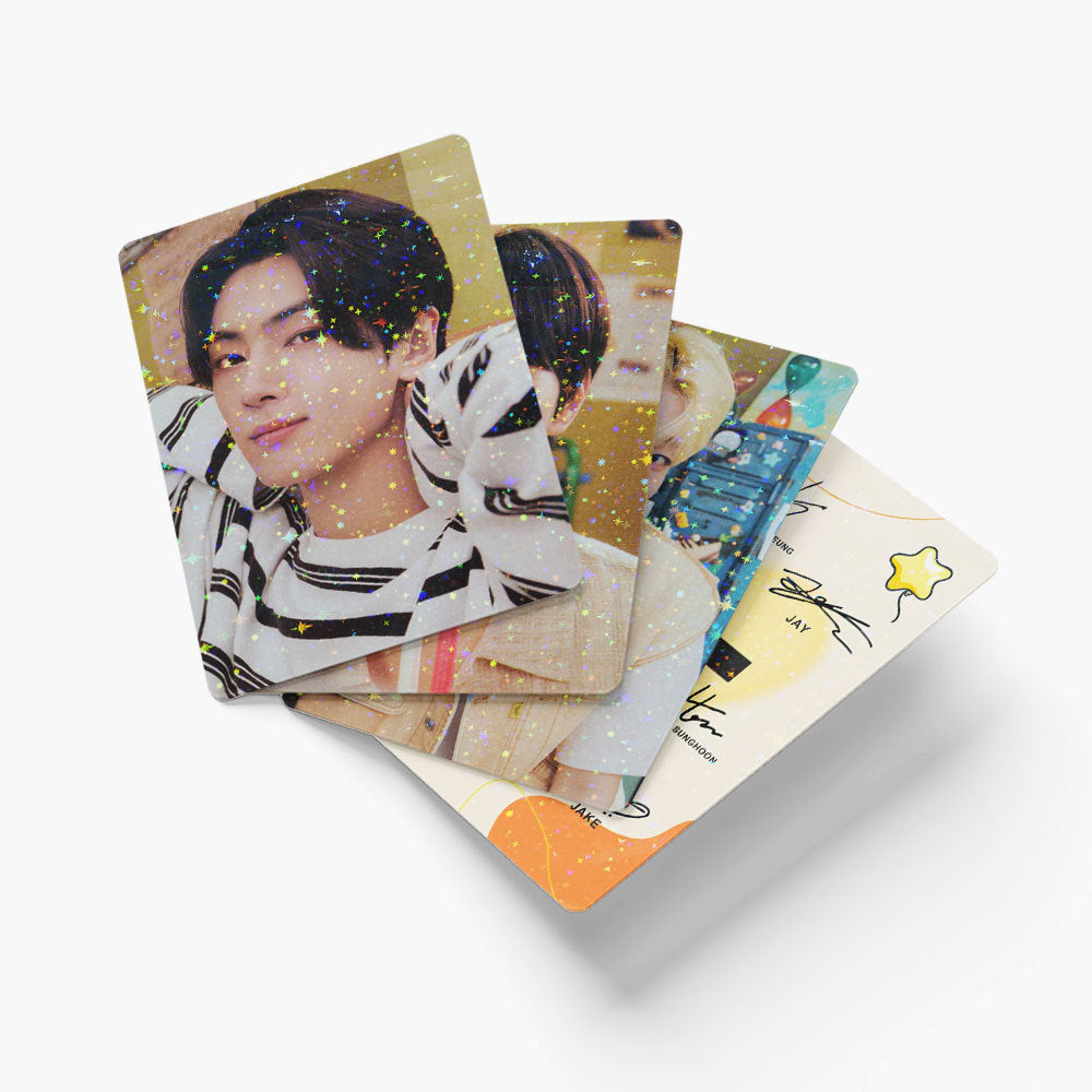 [PRE-ORDER] ENHYPEN star holographic lomocards (45pcs)