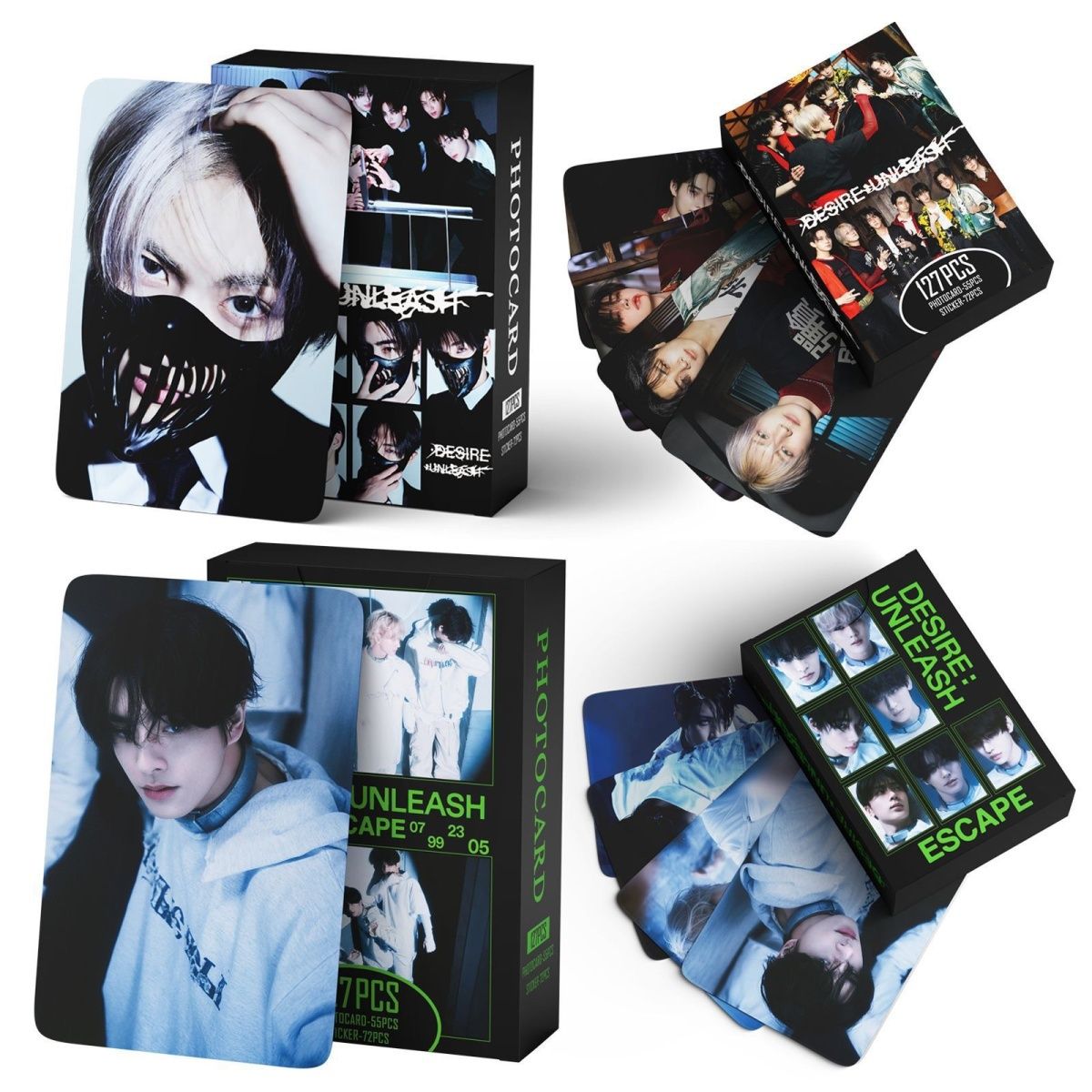 [PRE-ORDER] ENHYPEN 'Desire Unleash' lomocards (127pcs)