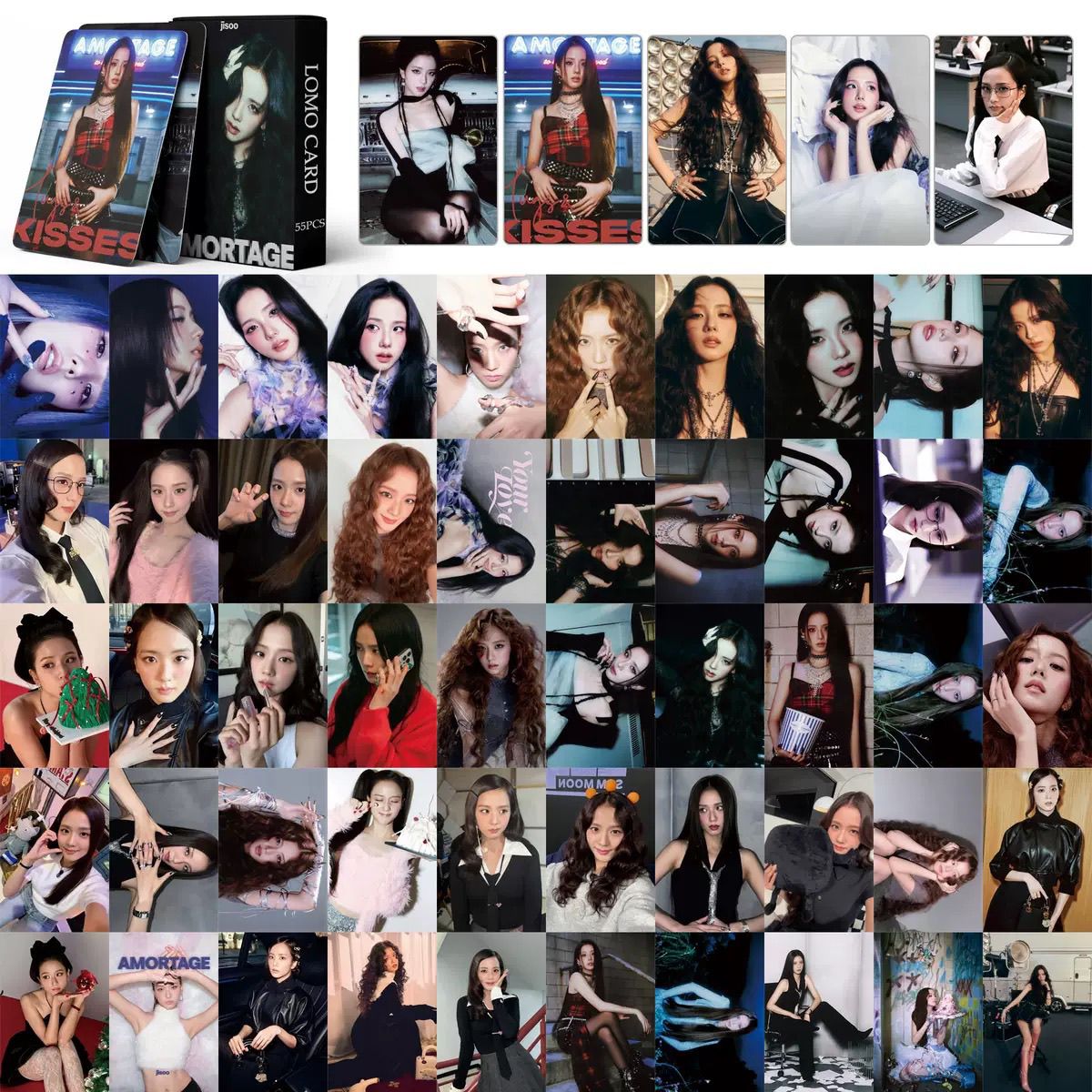 [BULK PRE-ORDER] Set of 5 ALL GIRL GROUPS Lomocard Packs (55pc)