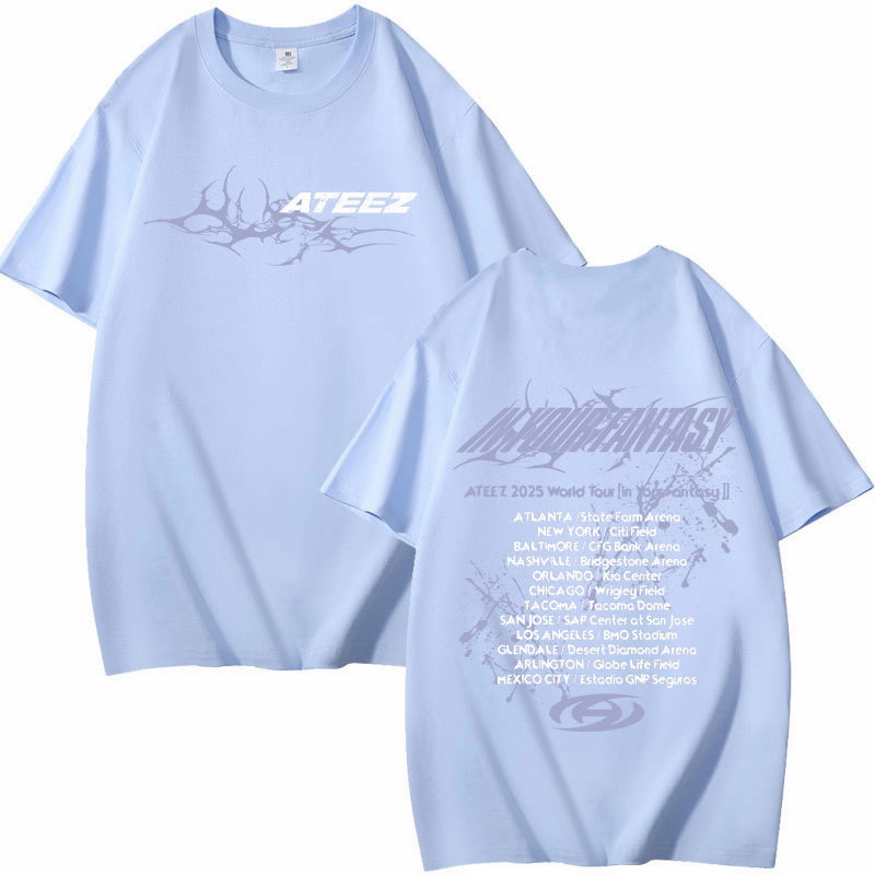 [PRE-ORDER] ATEEZ 'In Your Fantasy' 2025 World Tour T-Shirt