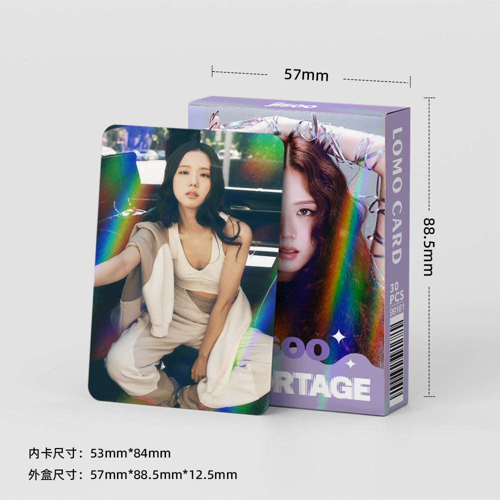 [PRE-ORDER] BLACKPINK Jisoo laser lomocards (30pcs)