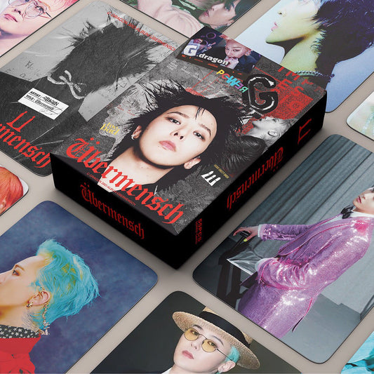 [PRE-ORDER] G-DRAGON Übermensch ver.1 lomocards (55pcs)