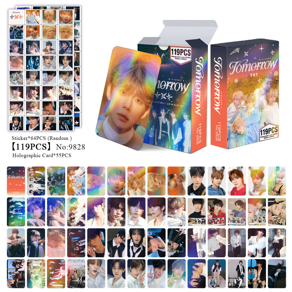 [BULK PRE-ORDER] Set of 5 ALL BOY GROUPS Lomocard Packs (124pc)