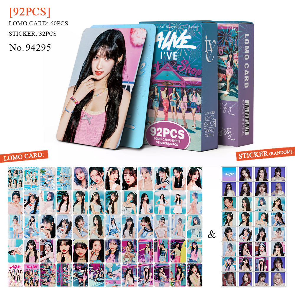 [BULK PRE-ORDER] Set of 5 ALL GIRL GROUPS Lomocard Packs (92pc)