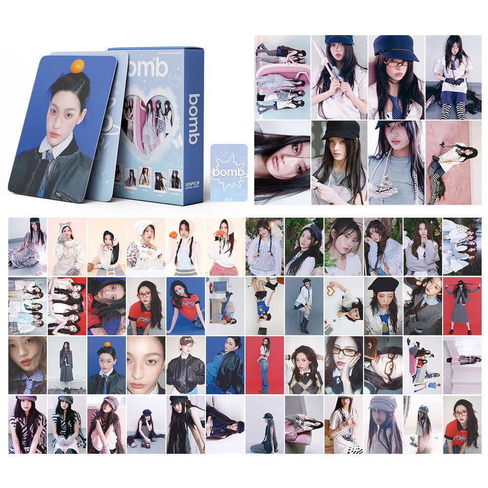 [PRE-ORDER] ILLIT 'Bomb' lomocards (55pcs)