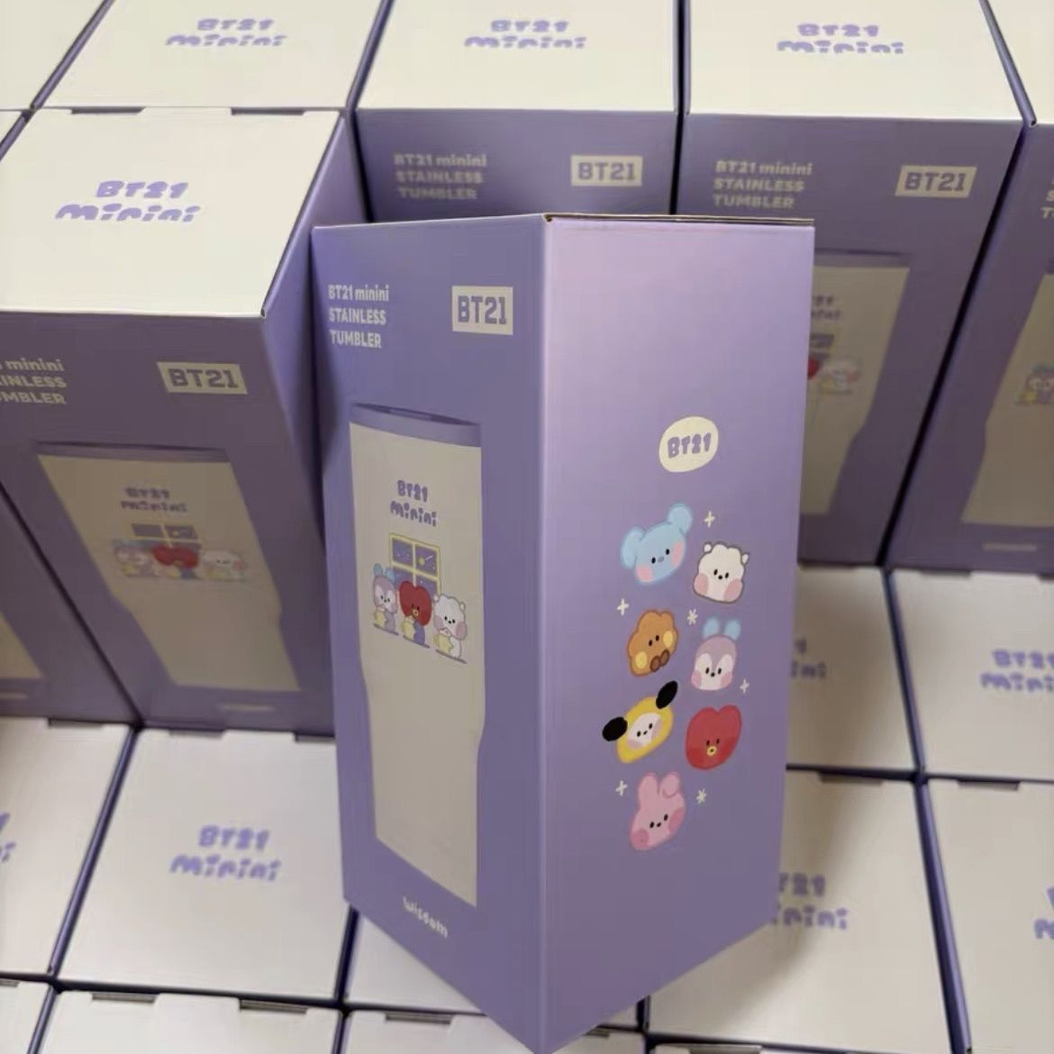 [PRE-ORDER] BT21 x BTS Stainless Steel Water Cup – 580ml