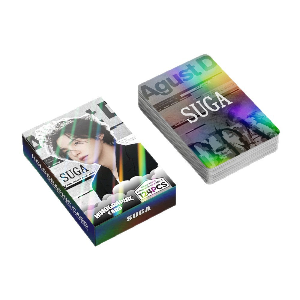 [Në Gjendje] BTS SUGA holographic lomocards (124pcs)