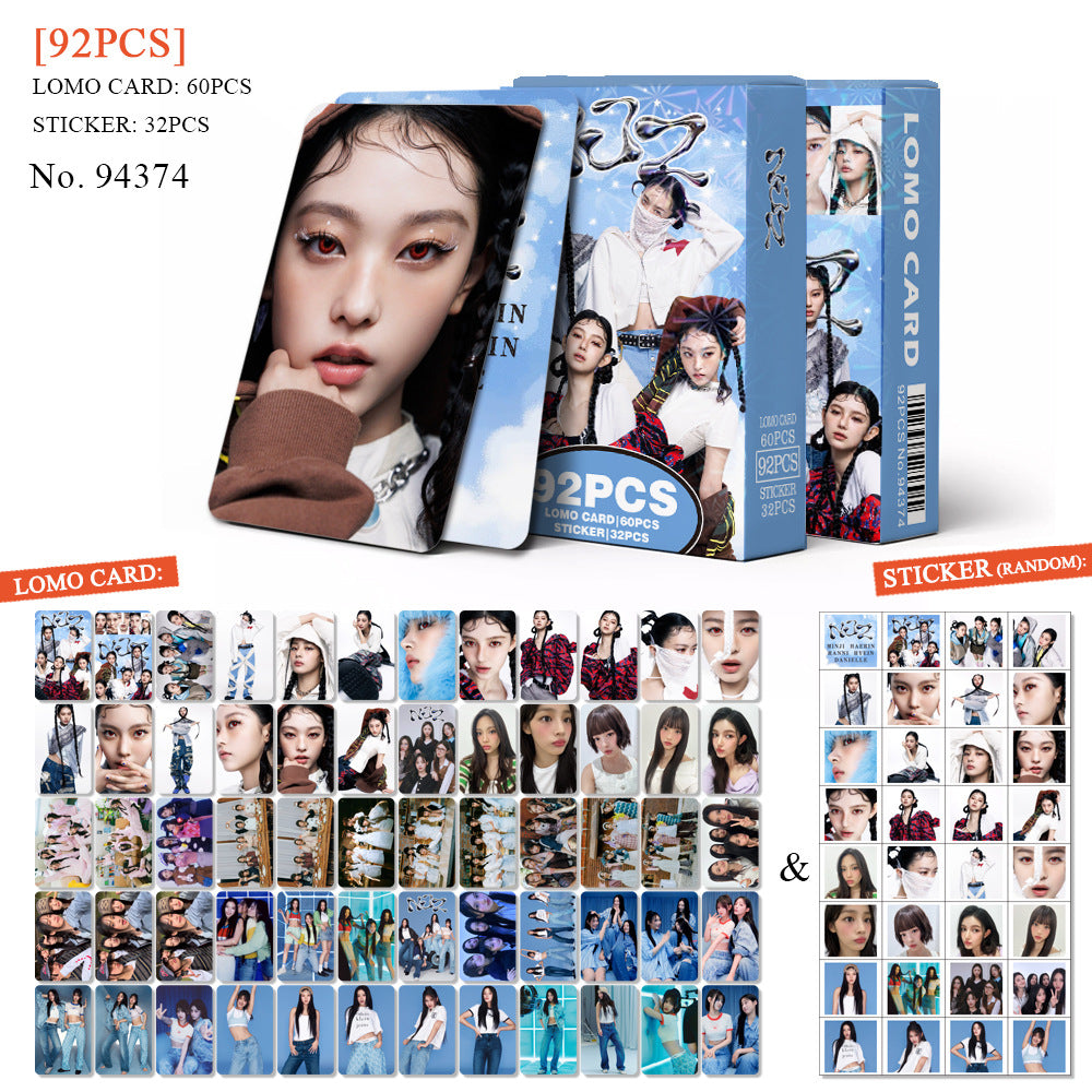 [BULK PRE-ORDER] Set of 5 ALL GIRL GROUPS Lomocard Packs (92pc)