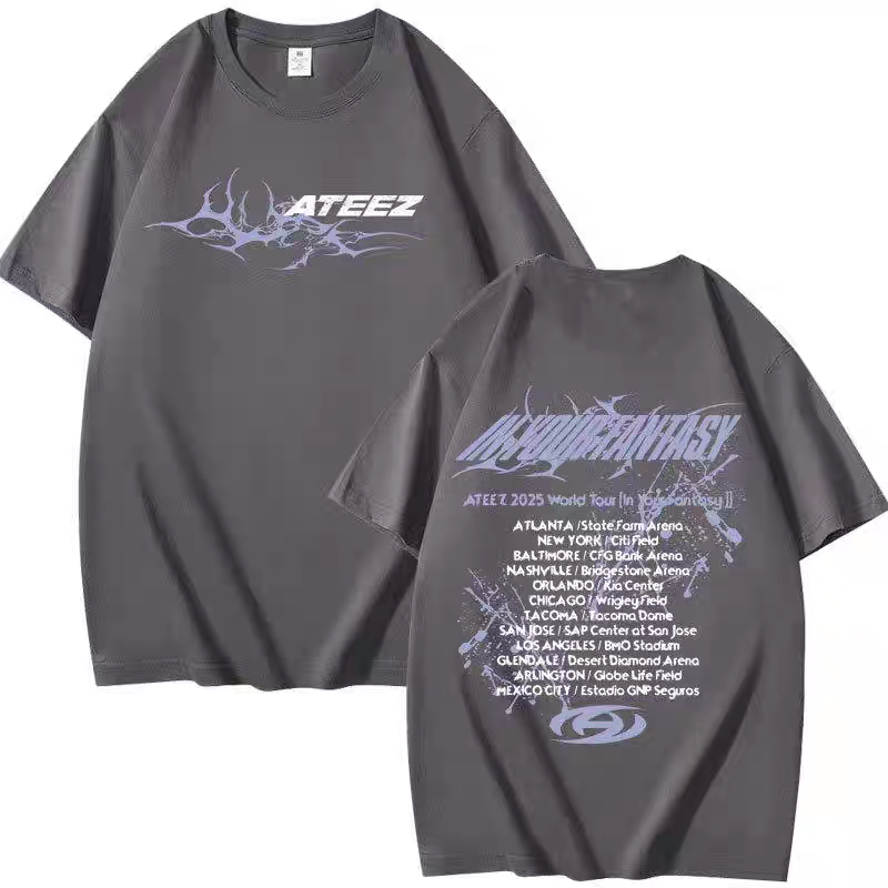 [PRE-ORDER] ATEEZ 'In Your Fantasy' 2025 World Tour T-Shirt