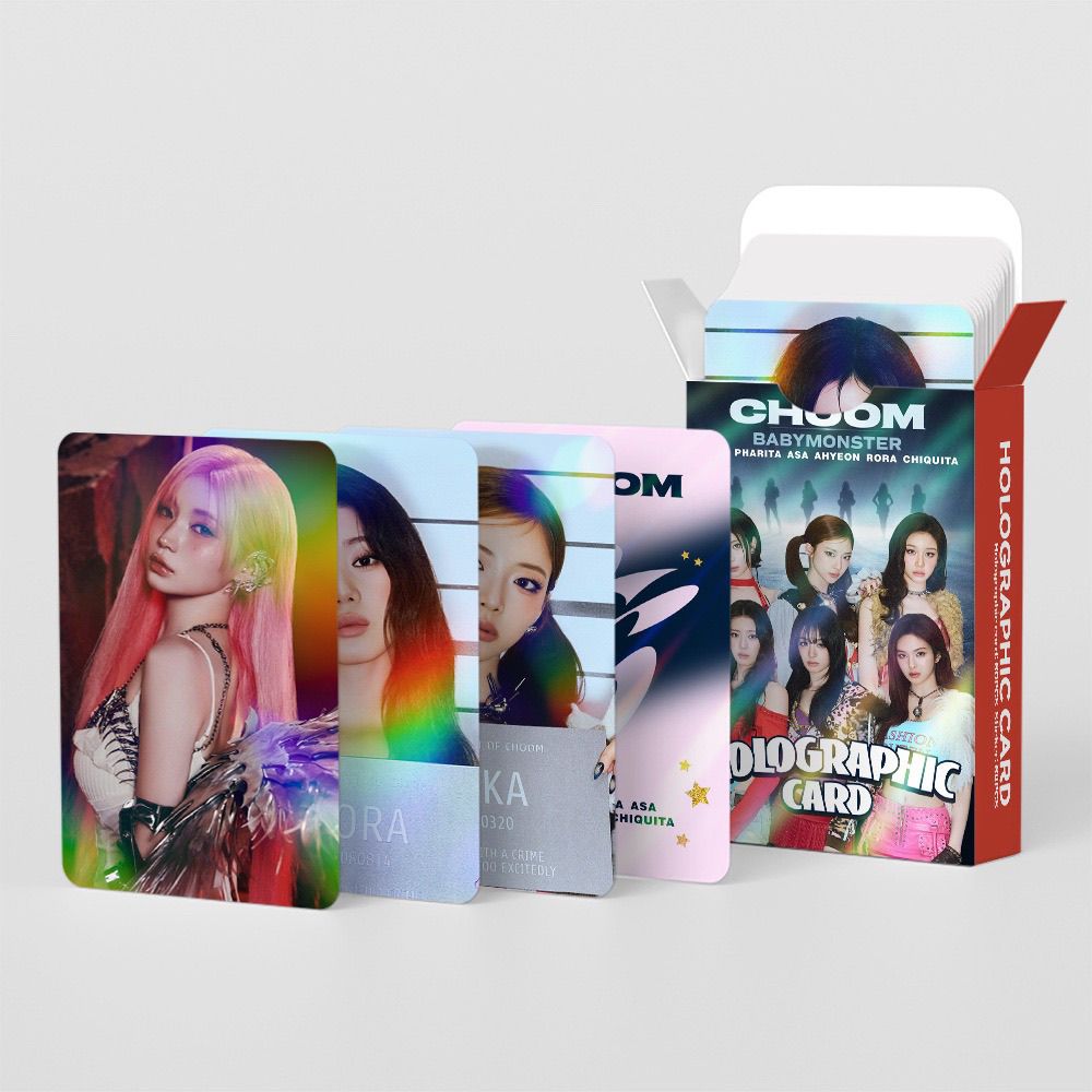 [Në Gjendje] BABYMONSTER 'Choom' Lomocards (124pcs)