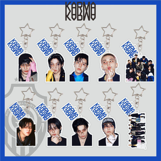 [PRE-ORDER] STRAY KIDS 'Karma' Acrylic Photo Keyring