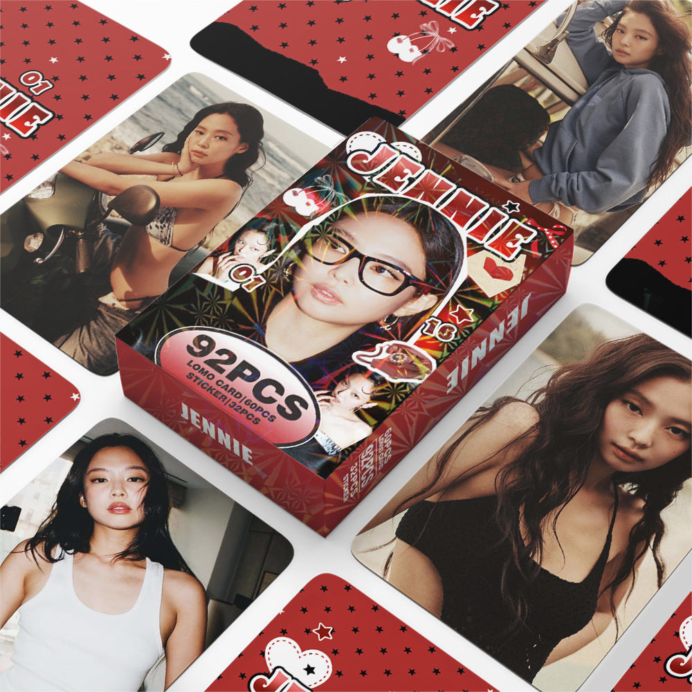 [Në Gjendje] Blackpink Jennie 2026 lomocards (92pcs)