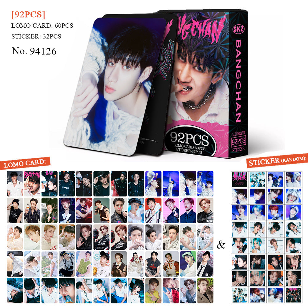 [BULK PRE-ORDER] Set of 5 From ALL BOY GROUPS Lomocard Packs (92pc)