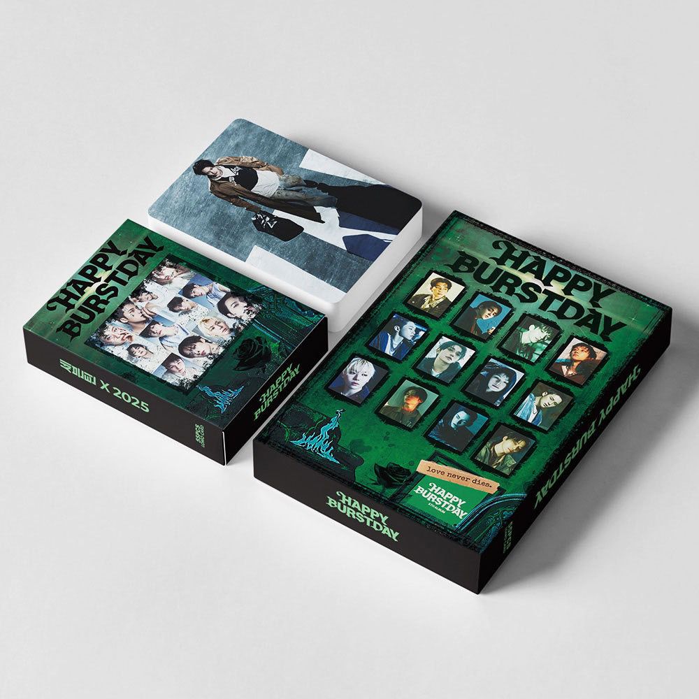 [PRE-ORDER] SEVENTEEN 'Happy Burstday' lomocards (55pcs)