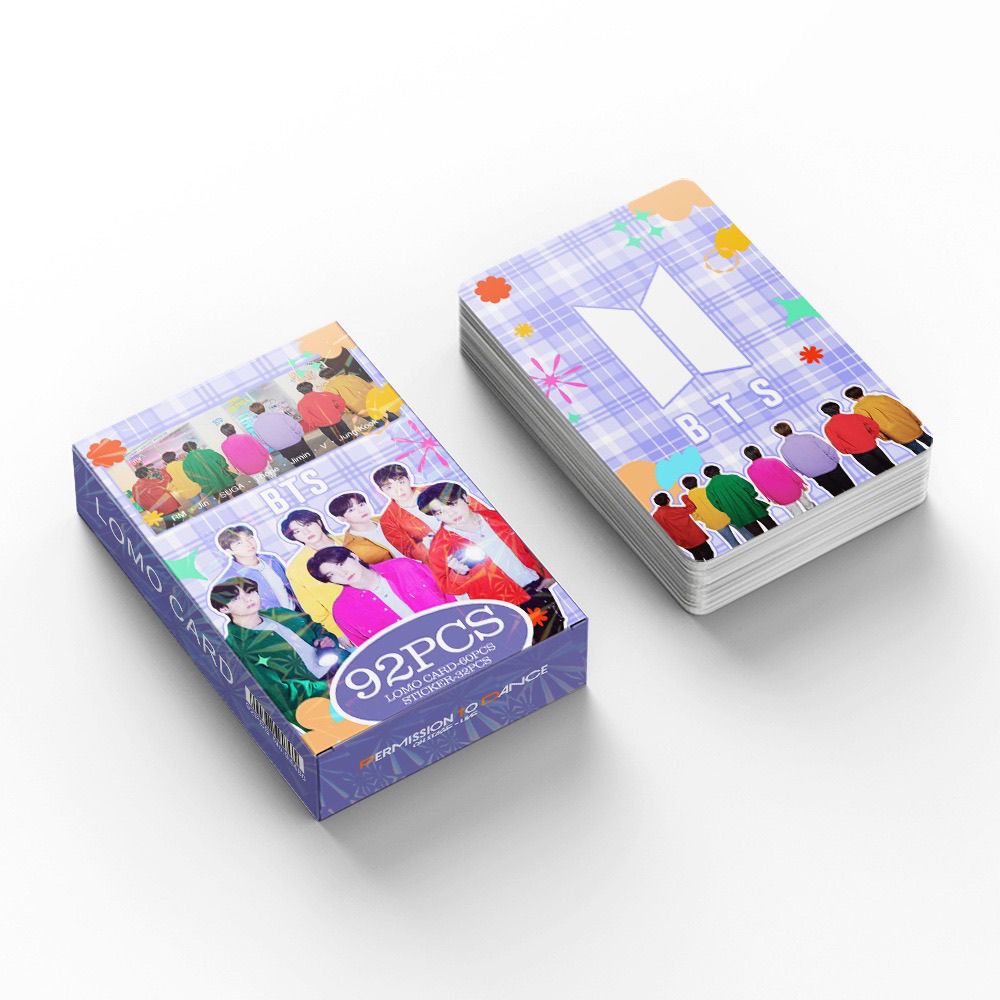 [PRE-ORDER] BTS 'Permission To Dance' lomocards (92pcs)