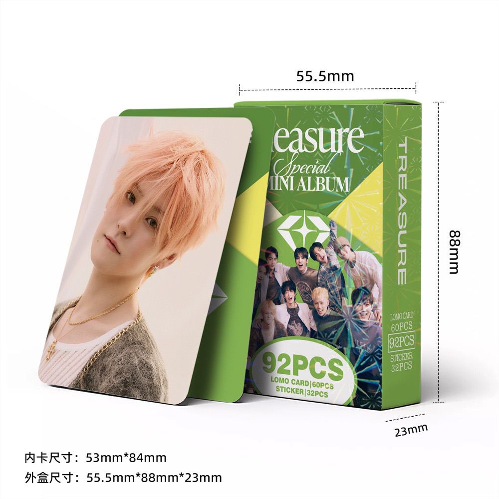 [PRE-ORDER] TREASURE 'Pleasure' lomocards (92pcs)