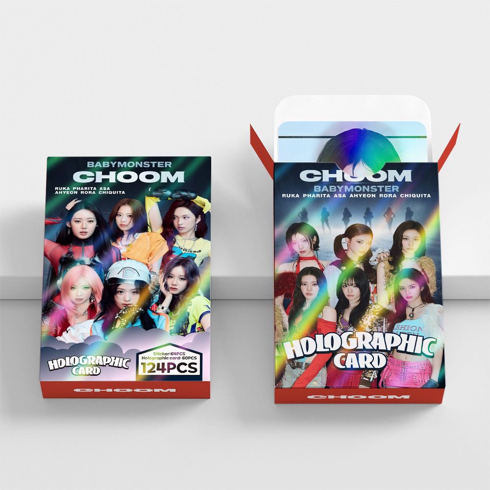 [Në Gjendje] BABYMONSTER 'Choom' Lomocards (124pcs)