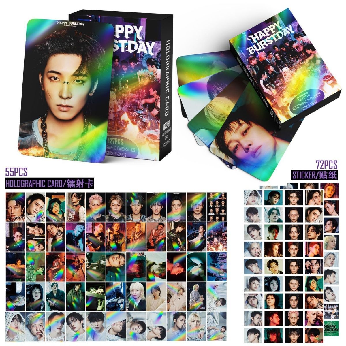 [Në Gjendje] SEVENTEEN 'Happy Burstday' lomocards (127pcs)